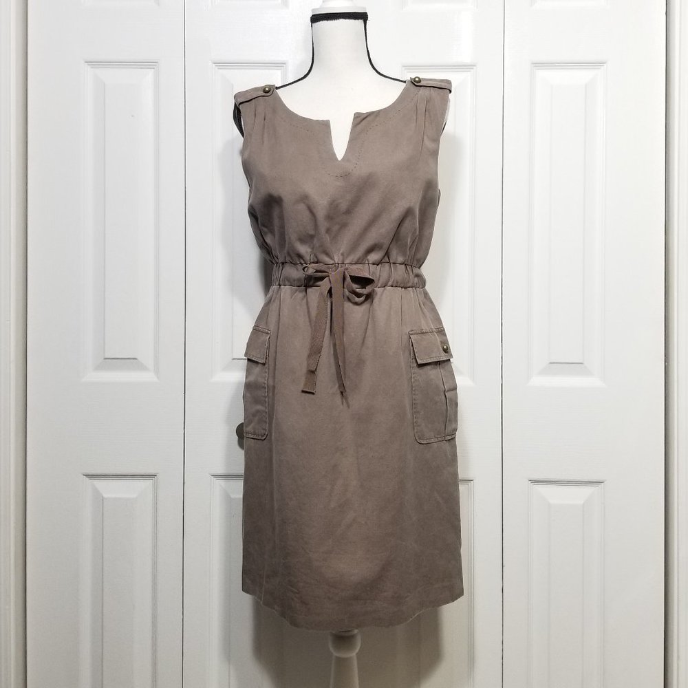 Anthropologie Coquille brown dress (3-177)